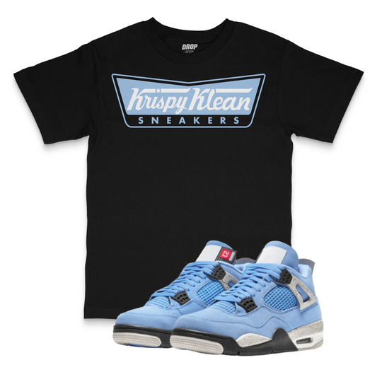Air Jordan 4 University Blue I Krispy Klean T-Shirt