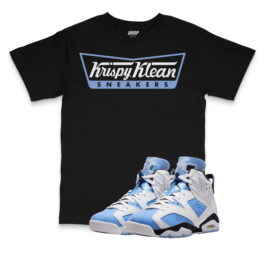 Air Jordan 6 UNC I Krispy Klean T-Shirt