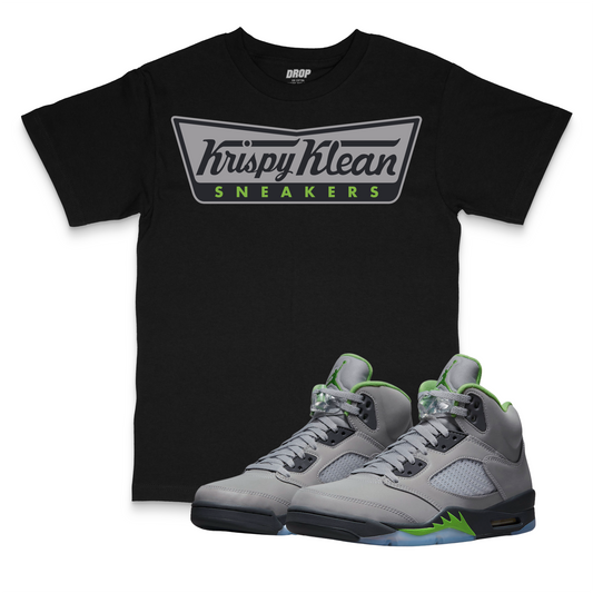 Air Jordan 5 Green Bean I Krispy Klean T-Shirt