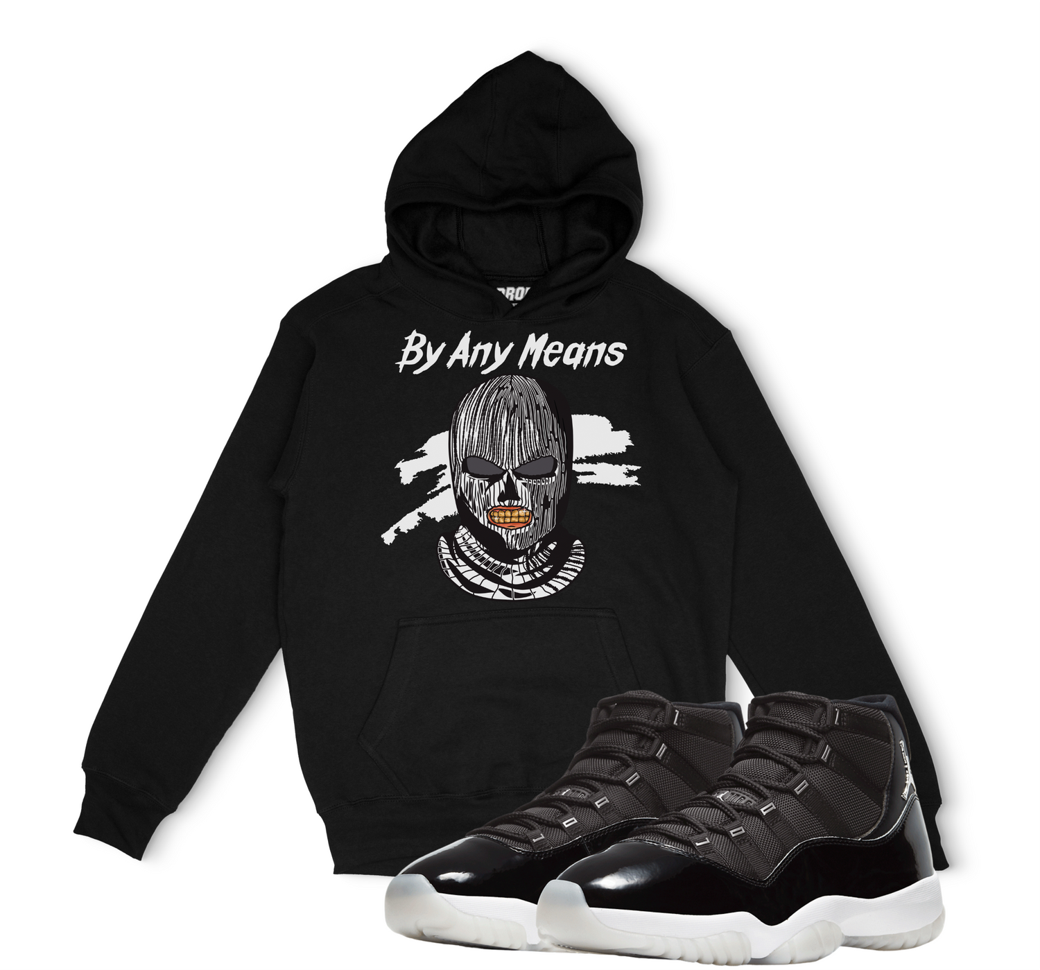 Air Jordan 11 Jubilee I By Any Means Hoodie Sneaker T Shirts and