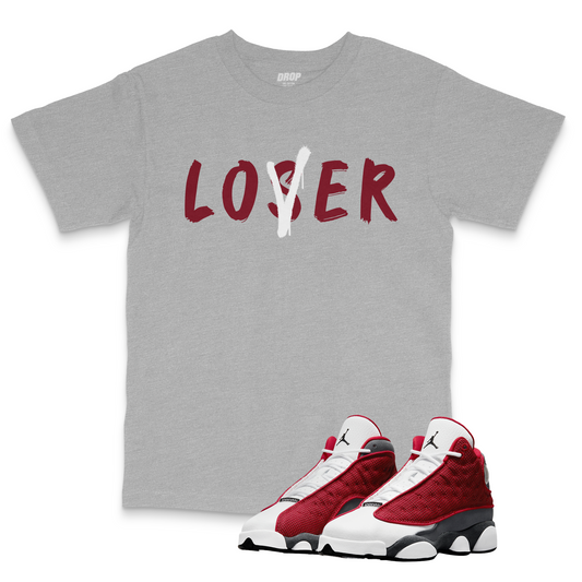 Air Jordan 13 Red Flint I Loser/Lover Tee